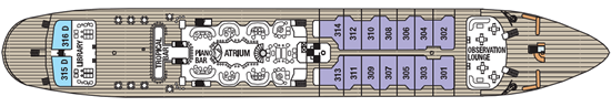 Royal Clipper Main Deck