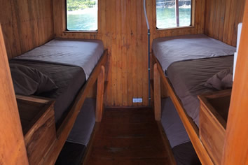 Flores gay cruise ship cabin
