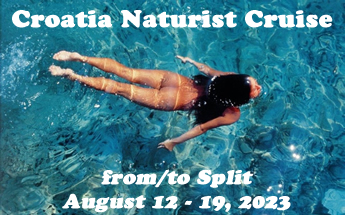 Croatia Naturist Cruise 2023 from/to Split