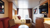 Silhouette Aqua Class Oceanview Stateroom