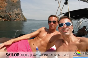 Sailordudes gay sailing vacation
