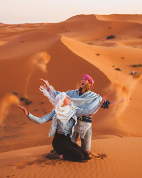 Morocco lesbian travel