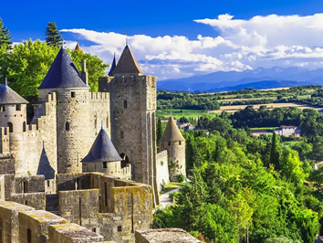 Carcassonne Castle gay tour
