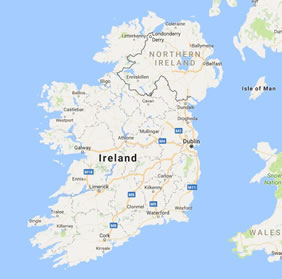 Ireland Gay Tour Map