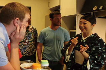 Japan gay tour - Sushi class
