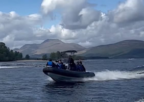 Loch Lomond Fast Rib Boat Ride