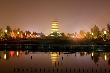 Xian gay tour - Wild Goose Pagoda