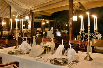 Kruger gay safari tour restaurant