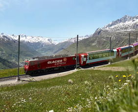 Glacier Express journey