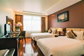 Northern Saigon Hotel room