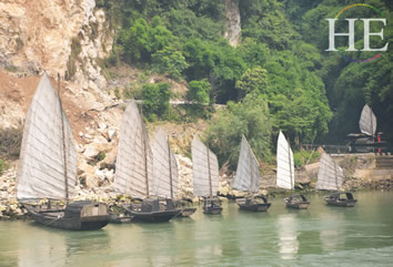 China gay tour - Yangtze junks