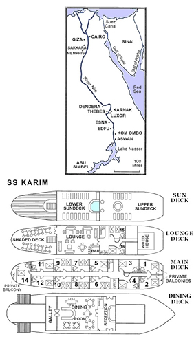 ss Karim deck plan