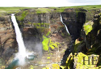 Gay Iceland adventure tour - waterfalls
