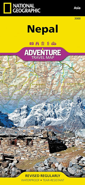 Nepal International Adventure Map