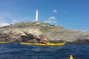 Italy Puglia gay kayaking