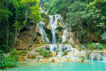 Laos waterfalls gay tour
