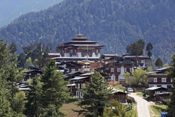 Bhutan gay tour - Gangtey Monastery