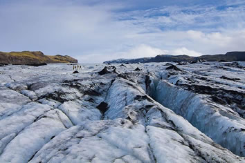 Iceland gay tour - Myrdalsjokull Glacier