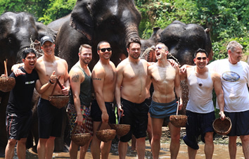 Gay group Thailand tour