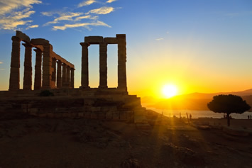 Cape Sounion, Greece gay tour