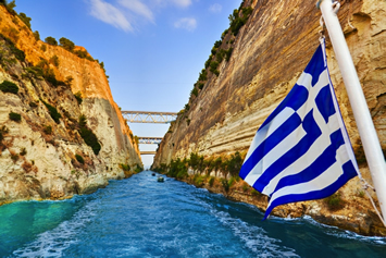 Corinth Canal Greece gay tour