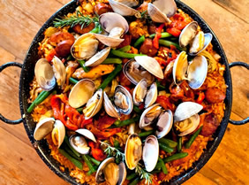 Chilean paella