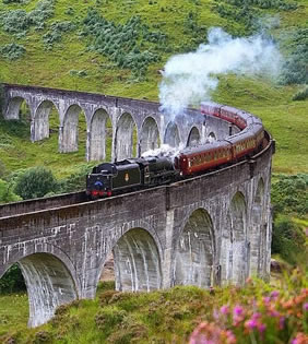 Jacobite Steam Train, Scotland